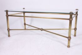 A very good quality  brass framed  recta