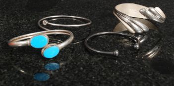 A collection of 4 vintage and contempora