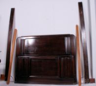 A stunning 1930's Art Deco French walnut
