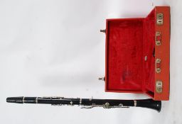 A 20th century cased modern clarinet mar