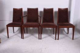 A set of 4 1970's G-Plan teak dining cha