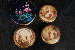 Two vintage compacts by Yardley along wi