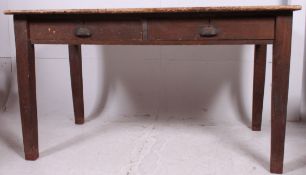 A good unmarked Air Ministry early 20th century side table.