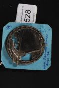 A German Scarce Nazi Naval Blockade runner`s badge with pin backing circa 1941