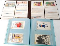 POSTCARDS; A collection of approx 300 comic postcards,