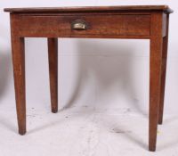 A good Air Ministry early 20th century side table bearing crown to the underside.
