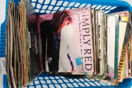 A collection of 20th century vinyl record singles