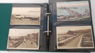 Collection of 240 PIERS on vintage postcards. All British.