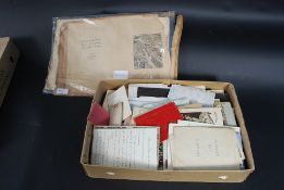 A quantity of vintage ephemera to include billheads,