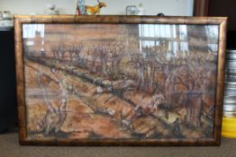 A stunning piece of art commemorating the Battle of the Somme by Bristol based artist Harriet De