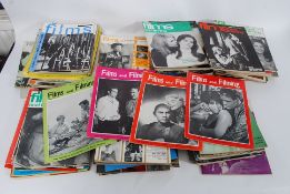 A  collection of 150 approx vintage 20th century film magazines ( see illustration )