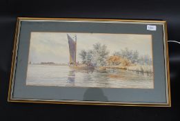 STEPHEN JOHN BATCHELDER (1849-1932, BRITISH) Signed Watercolour.