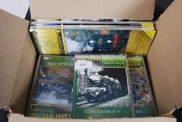 A collection of approx 20 British  Steam Railways DVD's and corresponding magazines