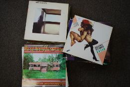 RECORDS; A collection of vintage 1970's / 1980's LPs to include Blondie, Bread and others.