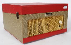 A 1950's vintage two tone Dansette Major record player ( see illustration )