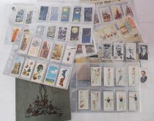A good selection of assorted vintage cigarette cards,