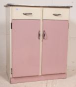 A vintage 1950's retro kitchen / kitchenette dresser cabinet.