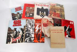 A collection of WWII Second World War Nazi / Third Reich themed books.