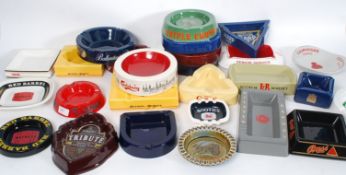 14x vintage pub advertising ashtrays to include tobacco and alcohol related - Benson & Hedges,