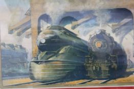 After GRIF TELLER. A 1930's Art Deco  li