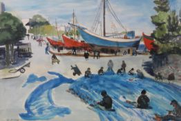 A watercolour painting by WINIFIED TAYLO