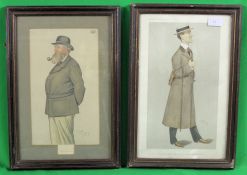 A pair of prints by ''spy''  entitled de