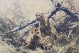 A print on board painting by David Sheph