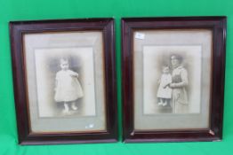 Two vintage early 20th century pair of o