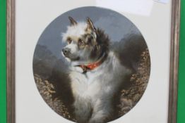 A 20th century portrait painting of a wh