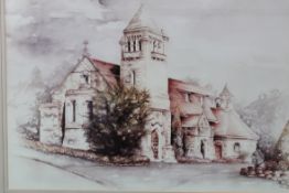 A lithograph print of pictures after ALI