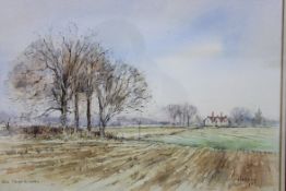 A 20th century watercolour painting depi