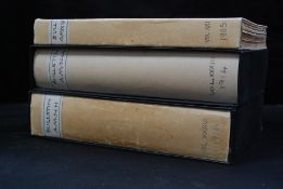 Volumes 21,33 and 35 of bulletins from t