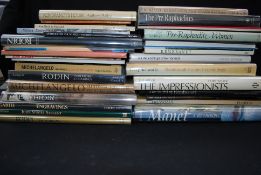 A large collection of art and art histor