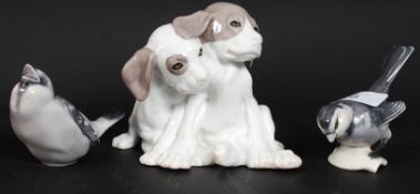 A pair of Goebels West German bird figur