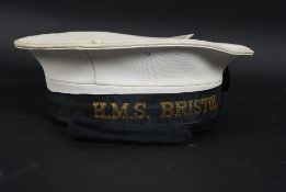 A 1980's military naval ratings cap bear