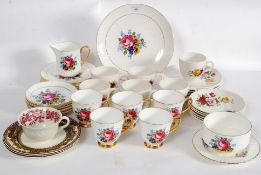 Two 20th century Staffordshire part dinn