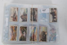 CIGARETTE CARDS / COLLECTORS CARDS; A co