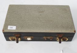 A 20th century cased clarinet by Rene Du