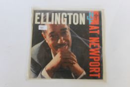 A signed Duke Ellington vinyl record, si