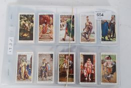 CIGARETTE CARDS; A collection of TEN ass