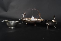 A good early 20th century silver plated