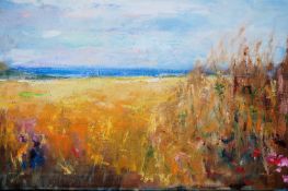 COOTE, MICHAEL; A signed, unframed oil o