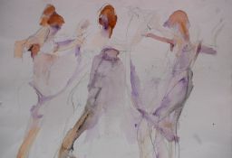 COOTE, MICHAEL; An unframed, signed, wat