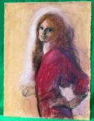 COOTE, MICHAEL; a signed, 3/4 length por