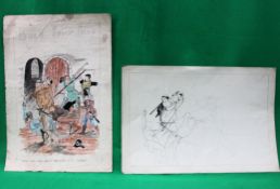 COOTE, MICHAEL; a signed watercolour on