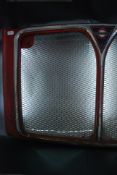An original front grille panel from a London Transport Routemaster bus.