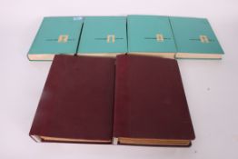 A colmplete run from the  1960-61 and 1961-62 seasons of Charles Buchans foootball magazines in