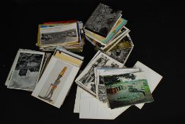 A collection of postcards to consist of paleontology / dinosaurs, architectural,