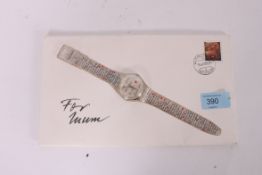 A collectable still in original packaging Swatch watch ' Mum '