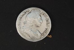 Great Britain - William III, Crown - 1696, OCTAVO, first laureate and draped bust,